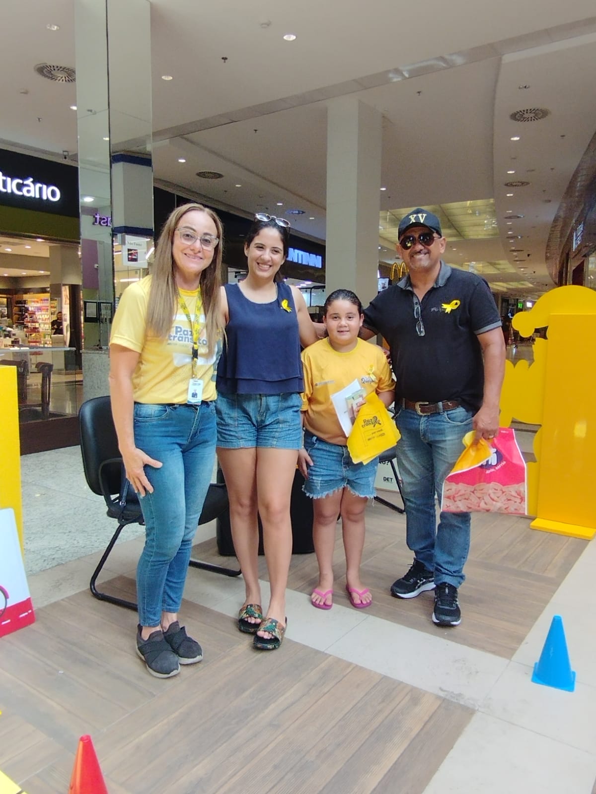 ​Maio Amarelo 2024: STTP realiza ações educativas no Partage Campina Grande