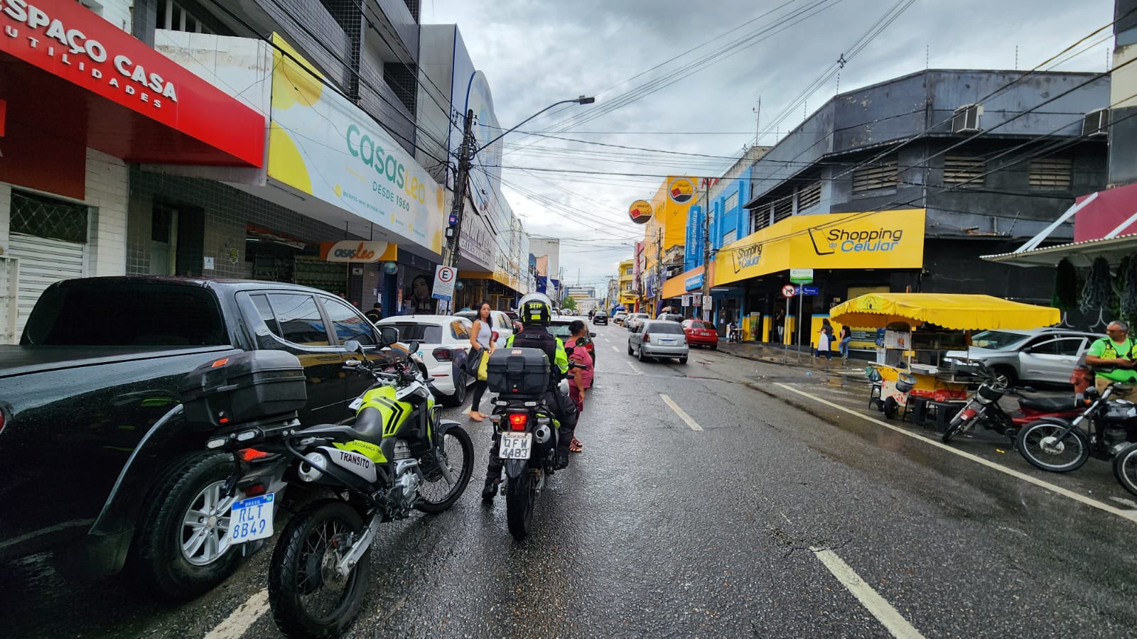 ​STTP alerta condutores para cuidados ao dirigir na chuva