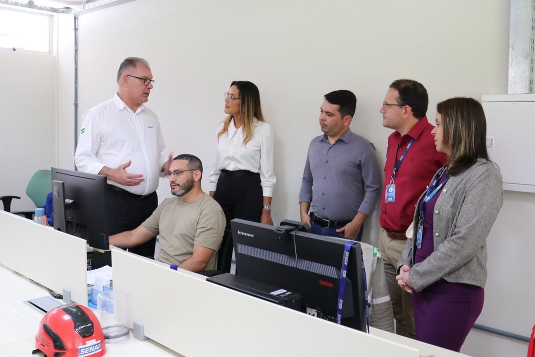 Representantes do SENAI Paraíba visitam departamento regional do Rio Grande do Norte