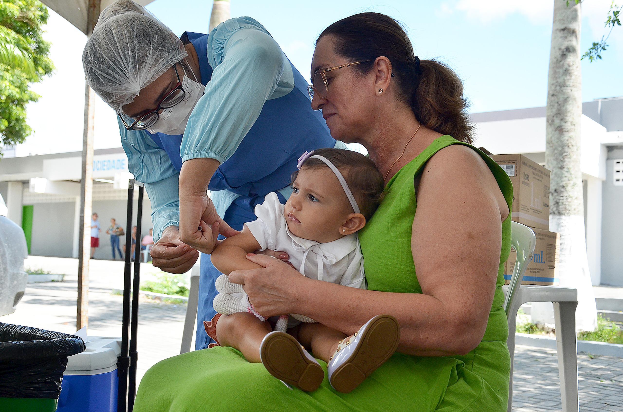 ​Prefeitura de Campina Grande comemora altos índices de imunização infantil