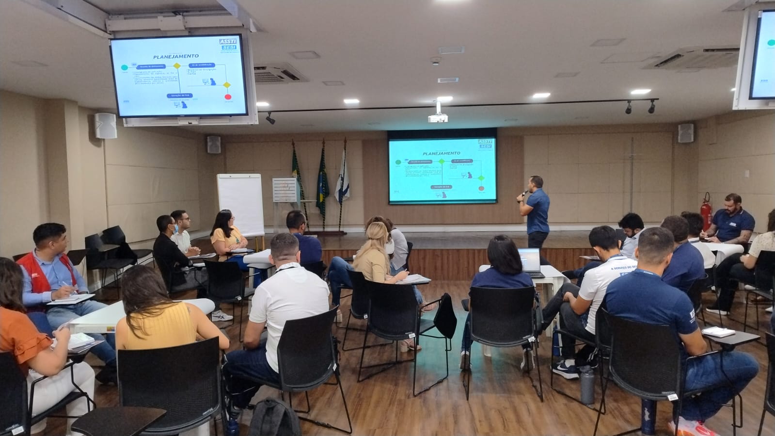 Equipe do SESI PB realiza treinamento ASSTI no SESI do Ceará