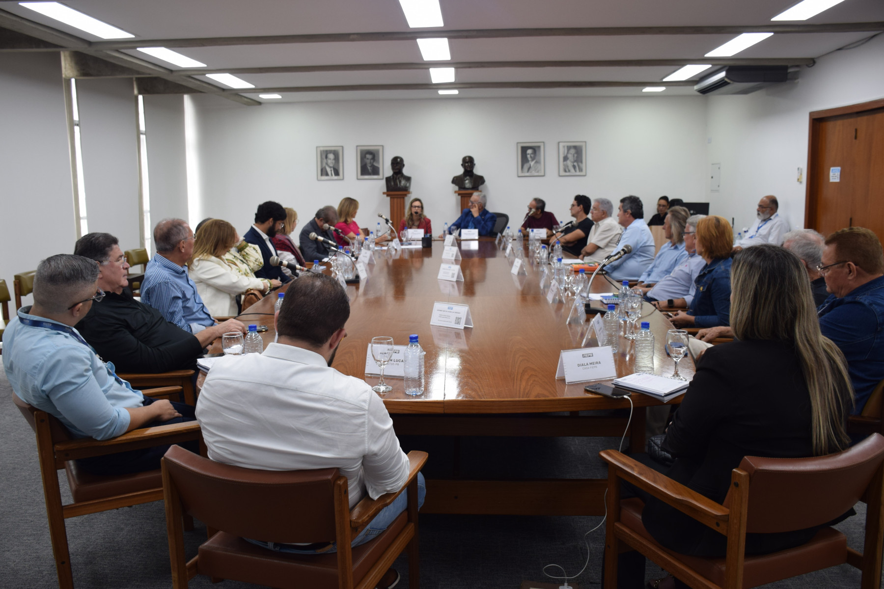 Lideranças sindicais se reunem na FIEPB para debater plano de retomada dos Arranjos Produtivos Locais para os setores industriais