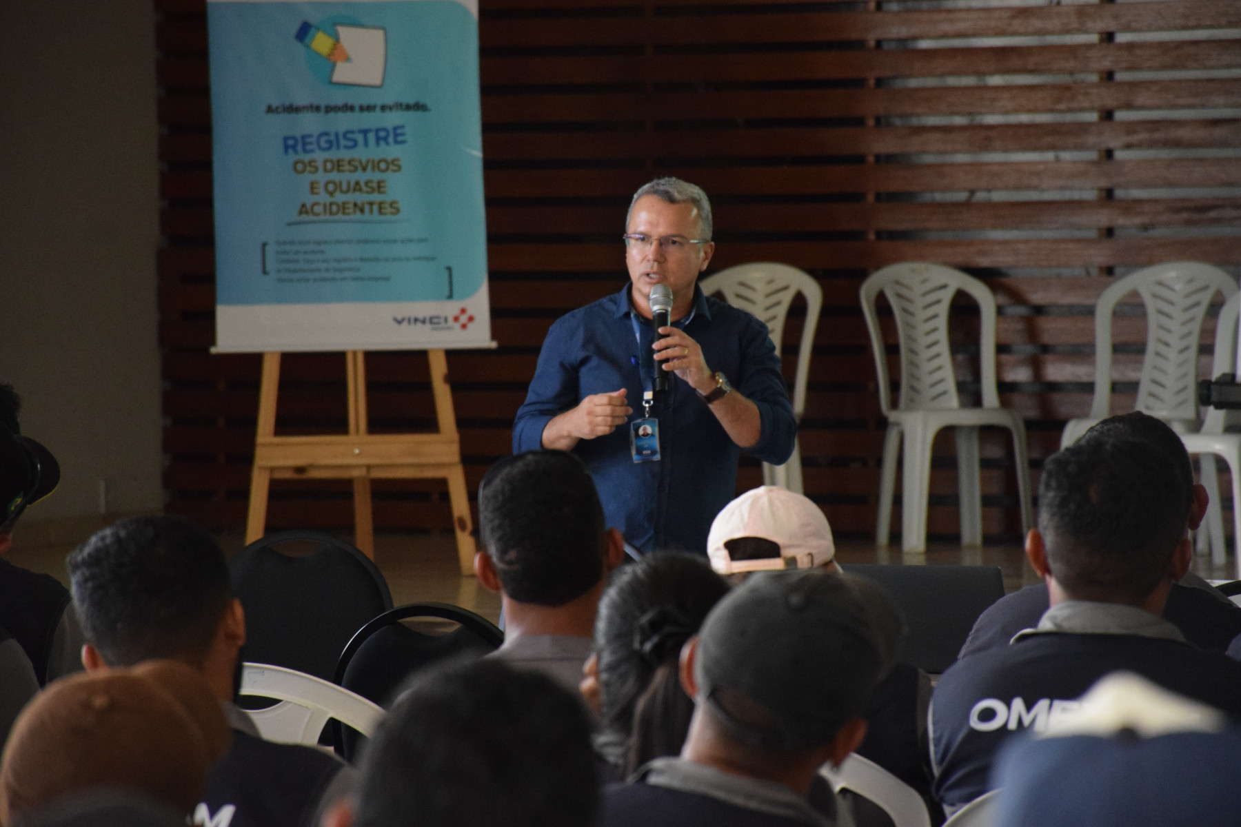 Engenheiro do SESI PB debate Impactos dos Acidentes de Trabalho na empresa OMEXOM