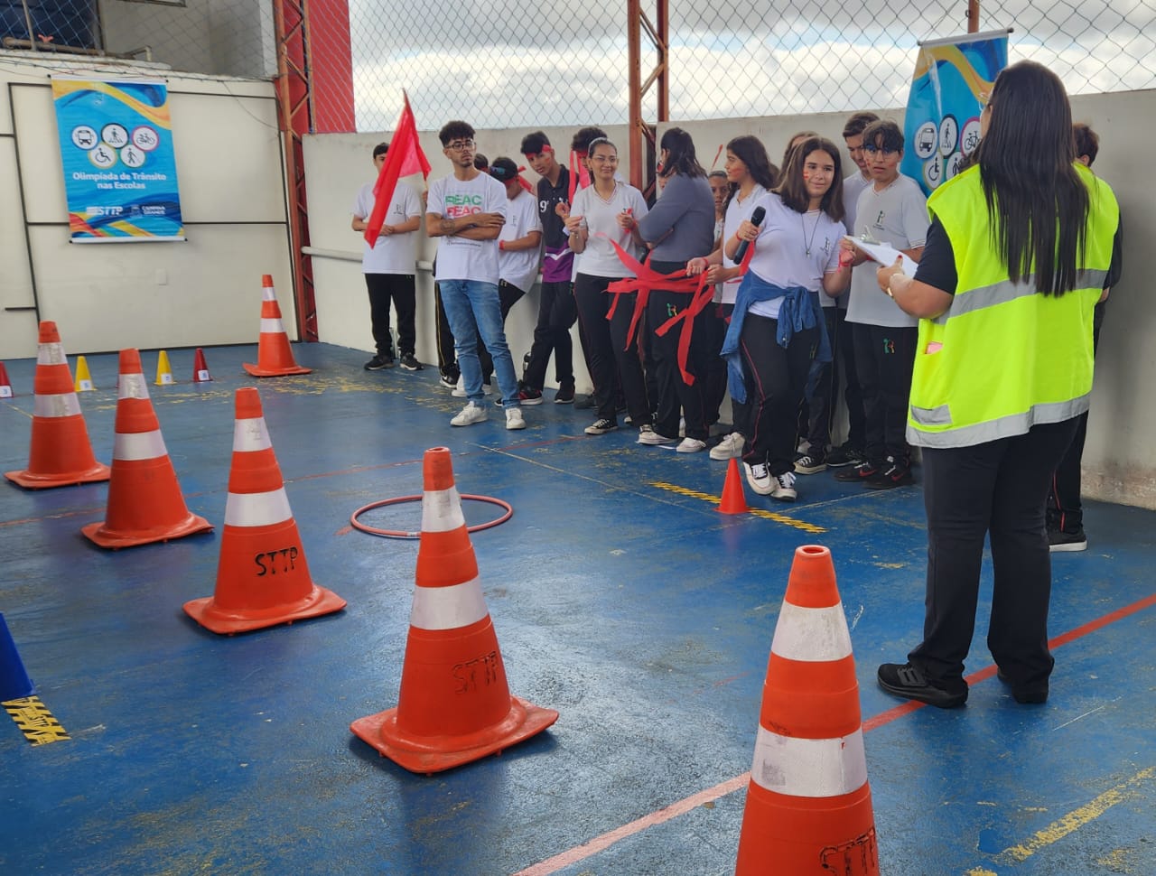 Final da IX Olimpíada de Trânsito da STTP acontece com seis escolas na disputa