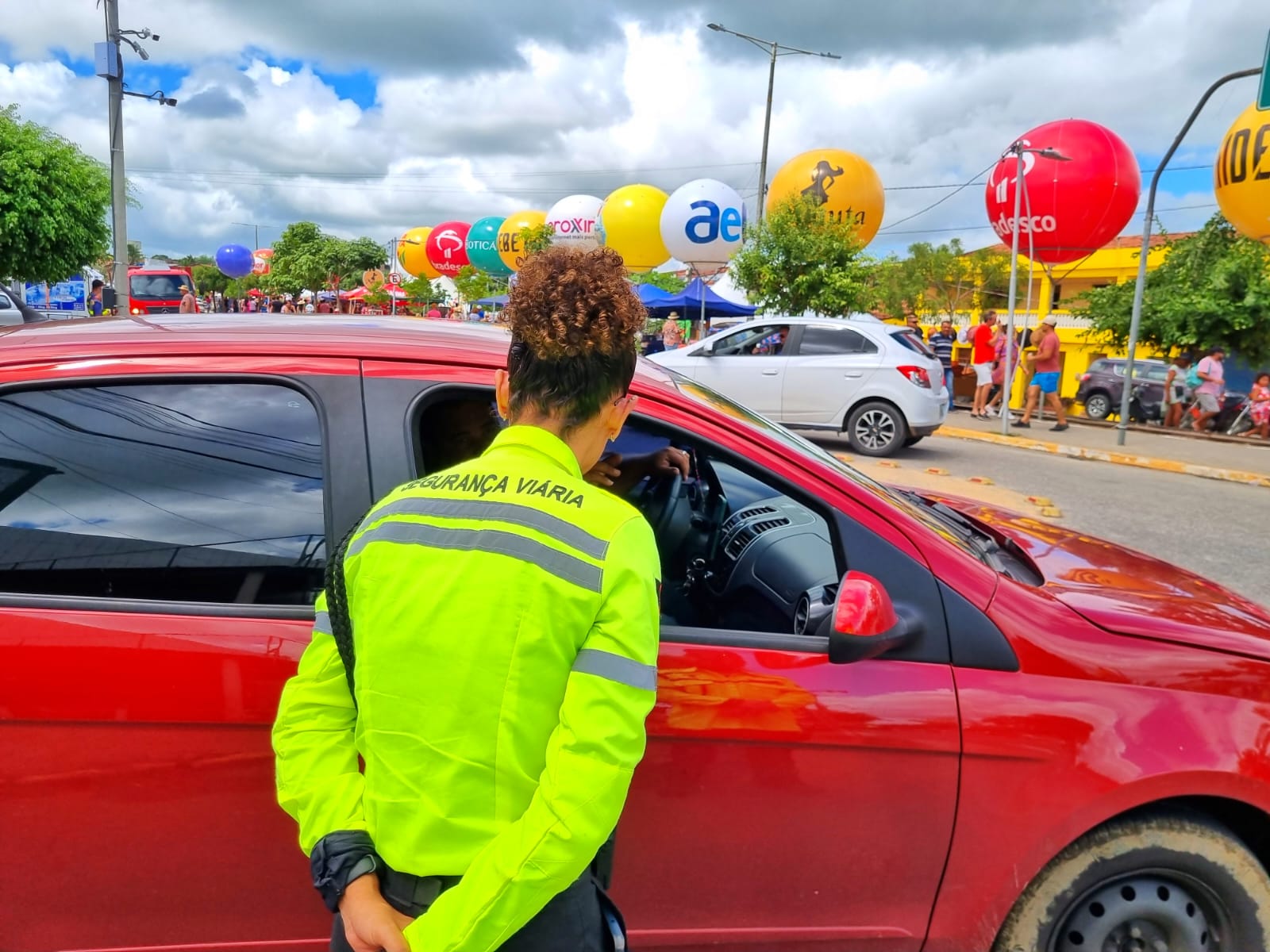 Distrito de Galante recebe reforço de sinalização para melhor mobilidade durante os festejos d’O Maior São João do Mundo