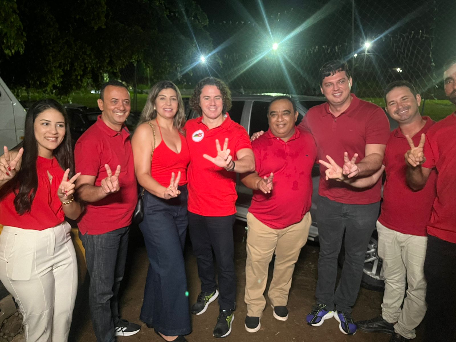 Veneziano participa de ato de filiações e lançamento da pré-candidatura de Milena Nogueira a Prefeita de Monte Horebe