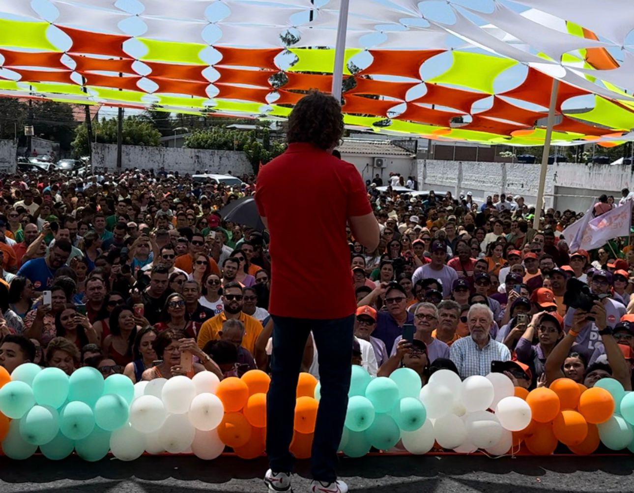 ​Veneziano participa da convenção que oficializou chapa André e Camila em Cabedelo: “vocês terão um senador aliado em Brasília”