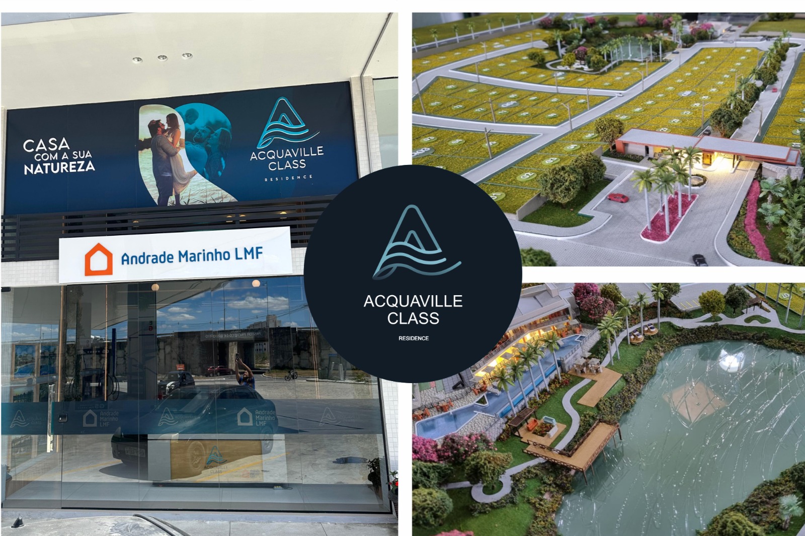 ​Andrade Marinho LMF inaugura loja do “Acquaville Class Residence