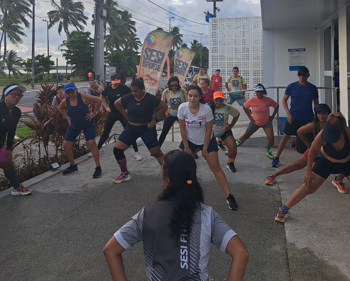 ​Orla de Cabo Branco recebe hoje, mais uma ação do “SESI Esportes na Praia”