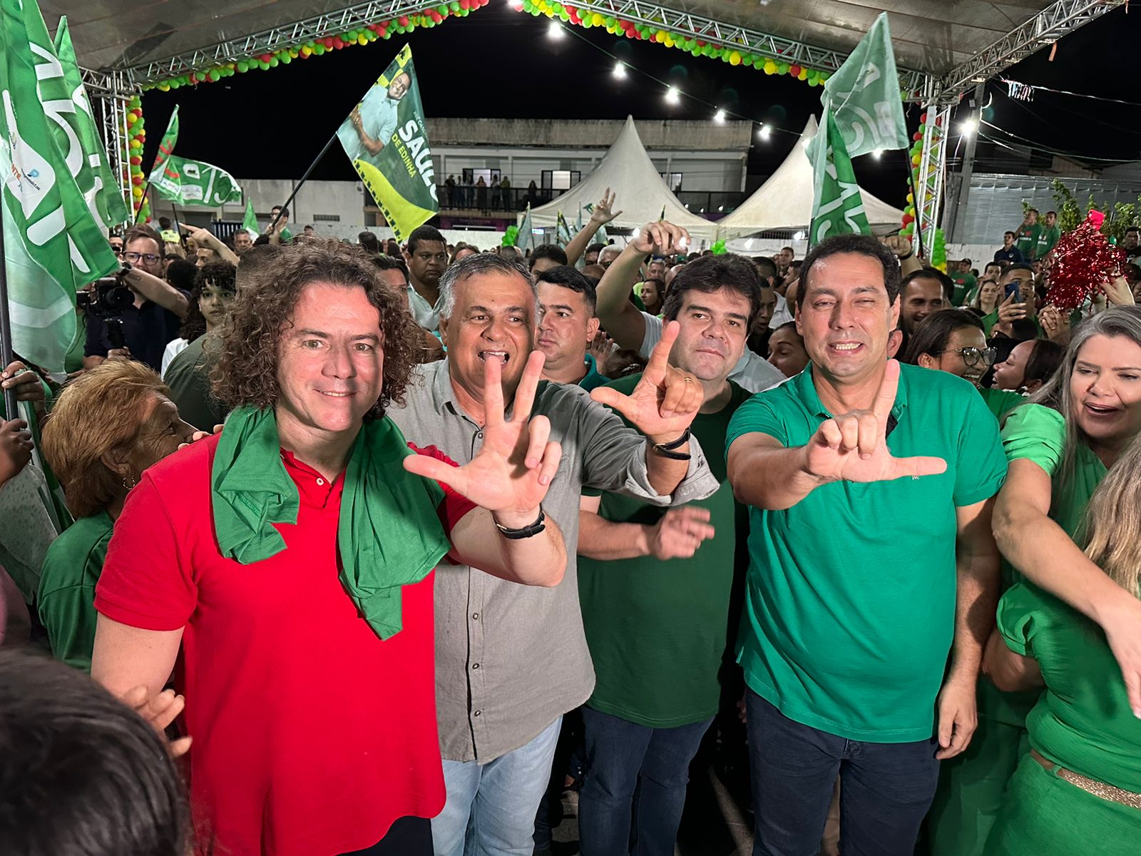 Veneziano participa de mais convenções do MDB e partidos aliados e destaca compromisso da sigla com o desenvolvimento dos municípios