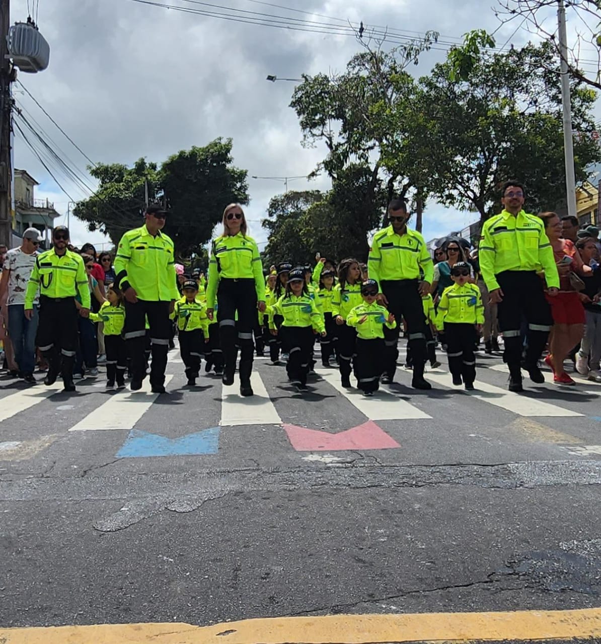 STTP participa ativamente do 7 de Setembro, com ações nas ruas e desfile para apresentação de profissionais e atividades da autarquia na cidade