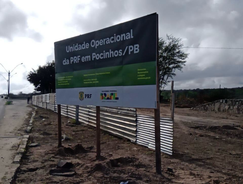 ​Começam as obras da nova unidade da PRF na Paraíba conseguida por Veneziano, que garantiu os R$ 4 milhões para a sua execução