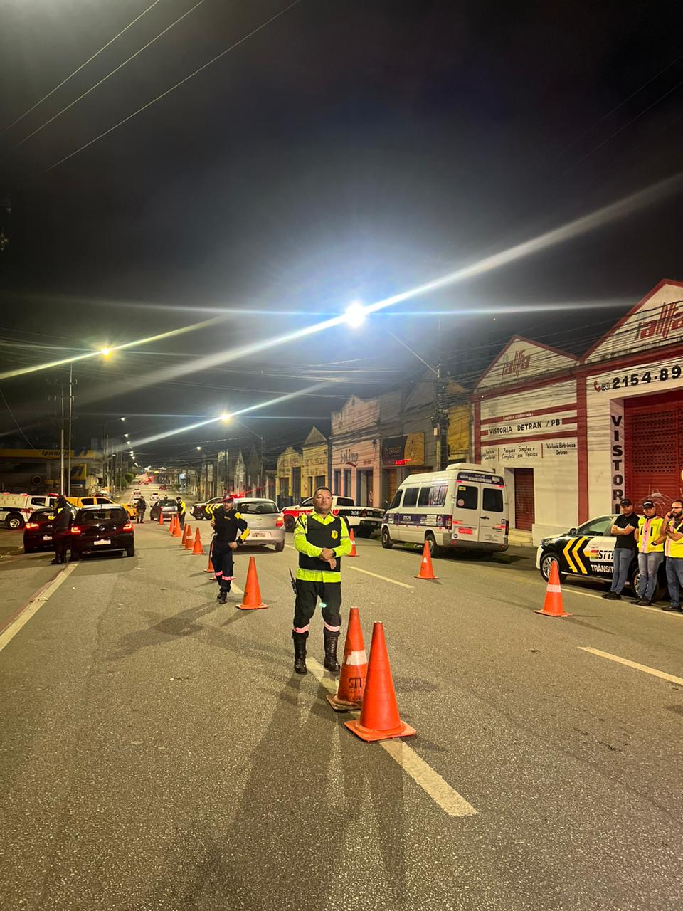 STTP participa de blitz da operação “Lei Seca” nesta quarta-feira, em Campina Grande